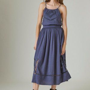 Lucky Brand Eyelet Maxi Dress